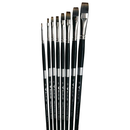 Trekell Spectrum Complete Bright Brush Set - Long Handle