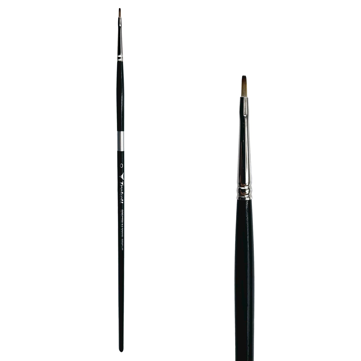 Trekell Spectrum #0 Bright Brush - Long Handle