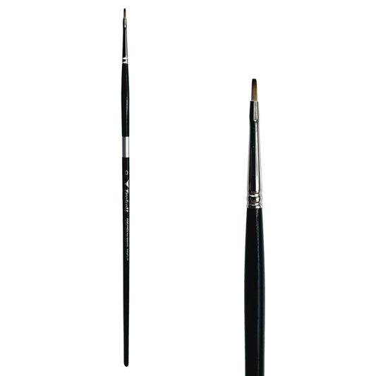 Trekell Spectrum #0 Bright Brush - Long Handle