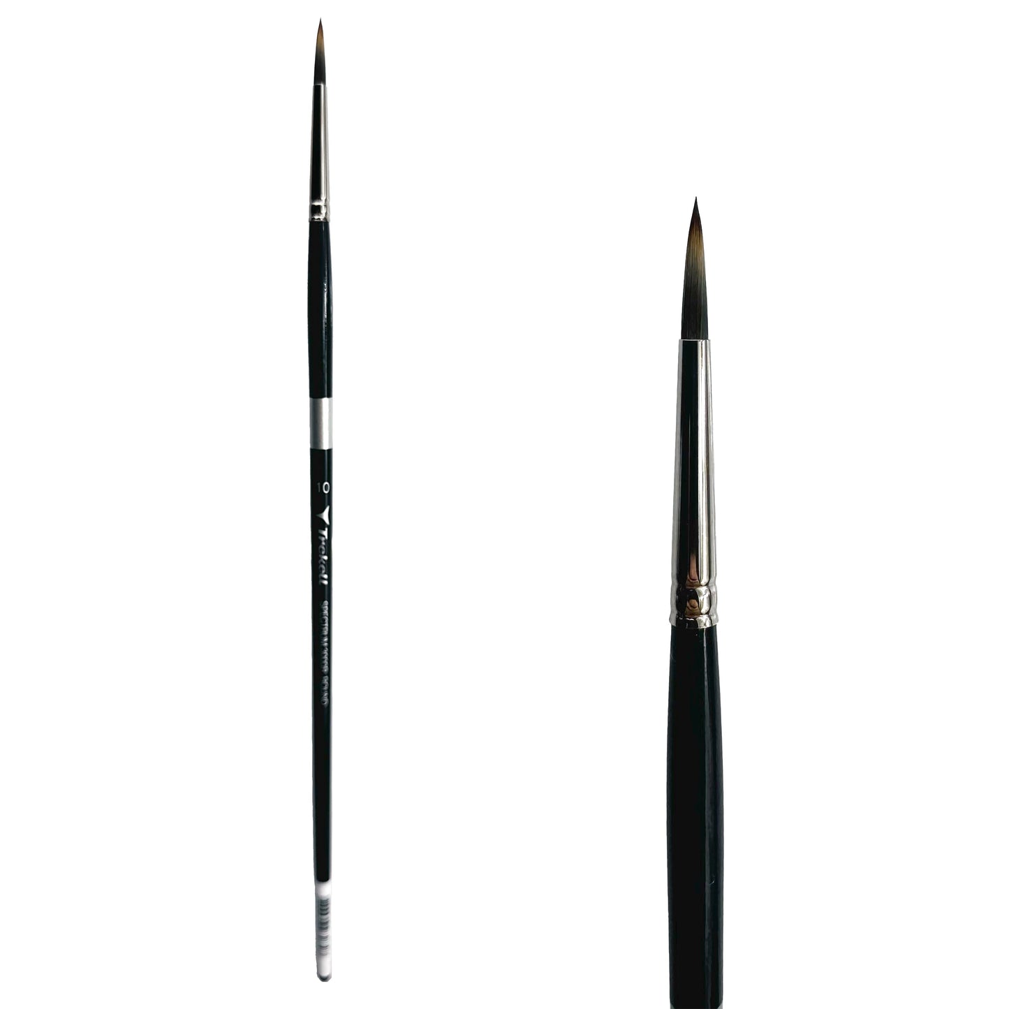 Trekell Spectrum #10 Round Brush - Long Handle