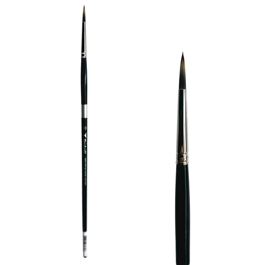 Trekell Spectrum #10 Round Brush - Long Handle