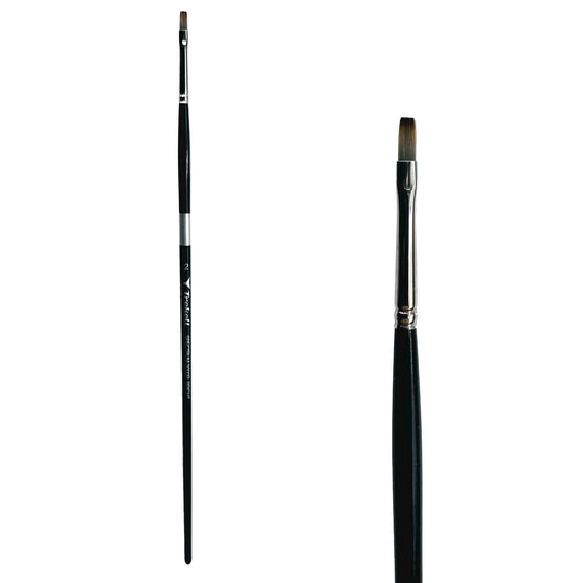 Trekell Spectrum #2 Bright Brush - Long Handle