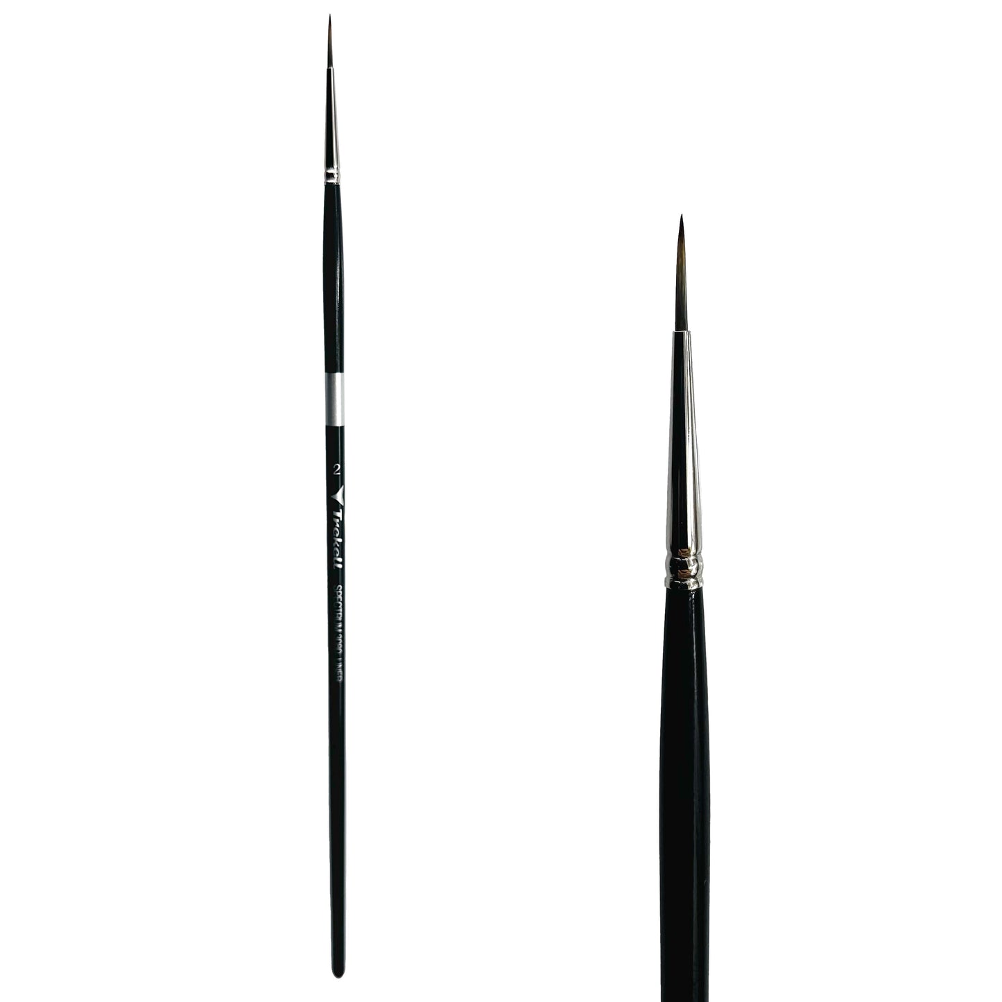 Trekell Spectrum #2 Liner Brush - Long Handle