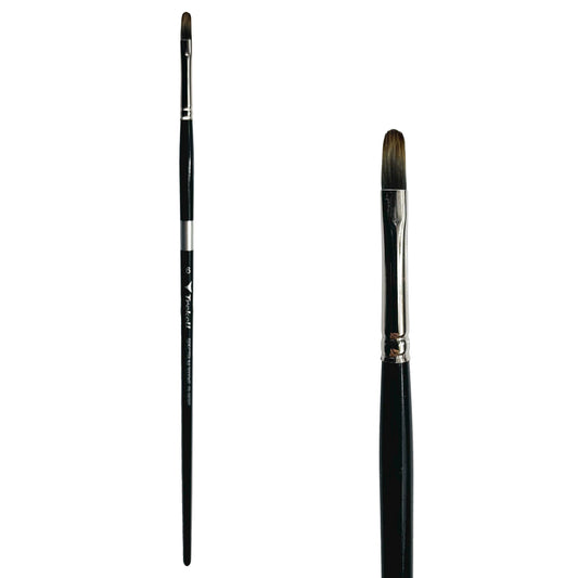 Trekell Spectrum #6 Filbert Brush - Long Handle