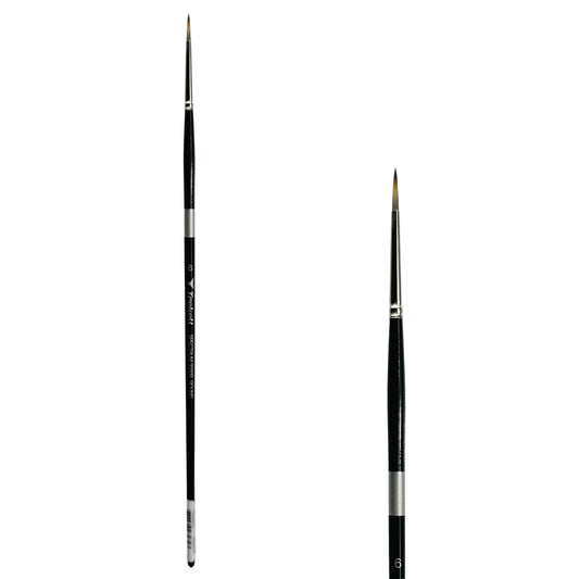 Trekell Spectrum #6 Round Brush - Long Handle