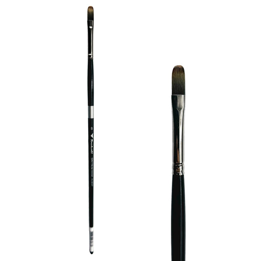 Trekell Spectrum #8 Filbert Brush - Long Handle