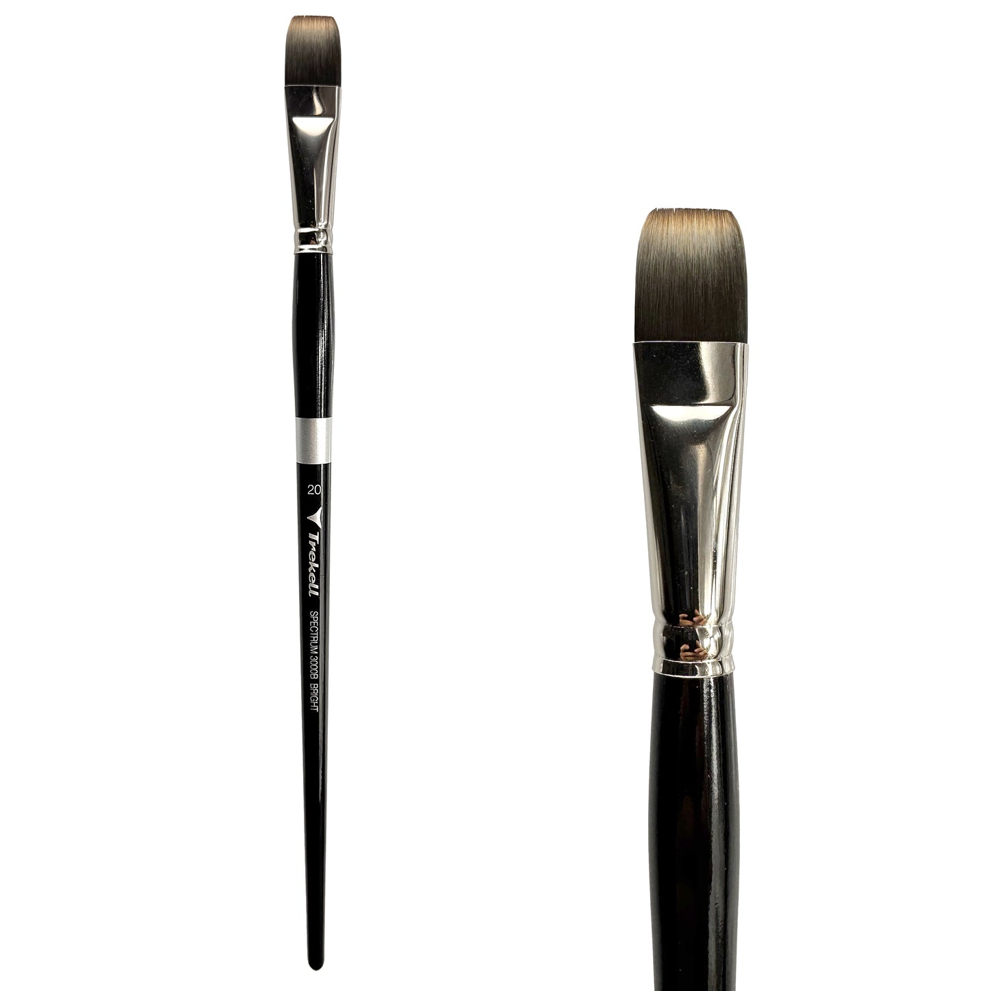 Trekell Spectrum #20 Bright Brush - Long Handle