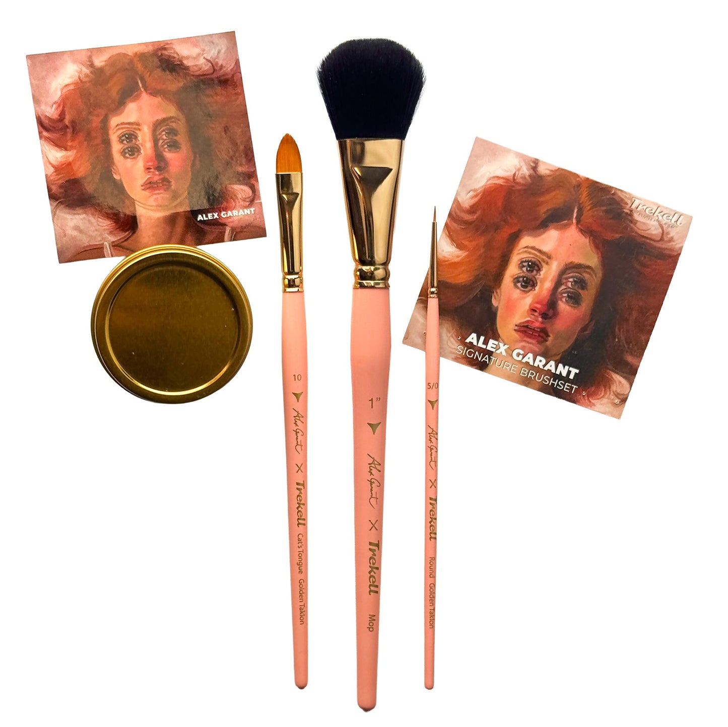Alex Garant x Trekell Limited Edition Brush Set