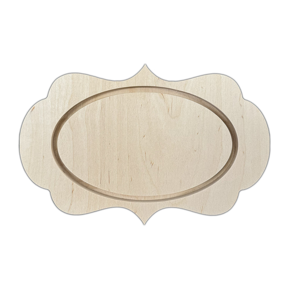 Trekell Imperfect Ornate Plaque Floater Panel - 3 Pack