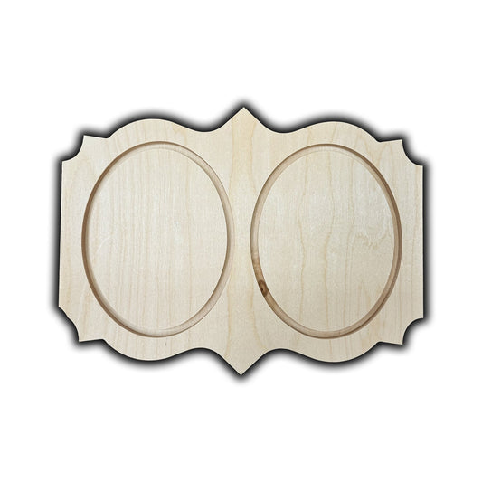 Trekell Imperfect Ovate Diptych Panel - 3 Pack