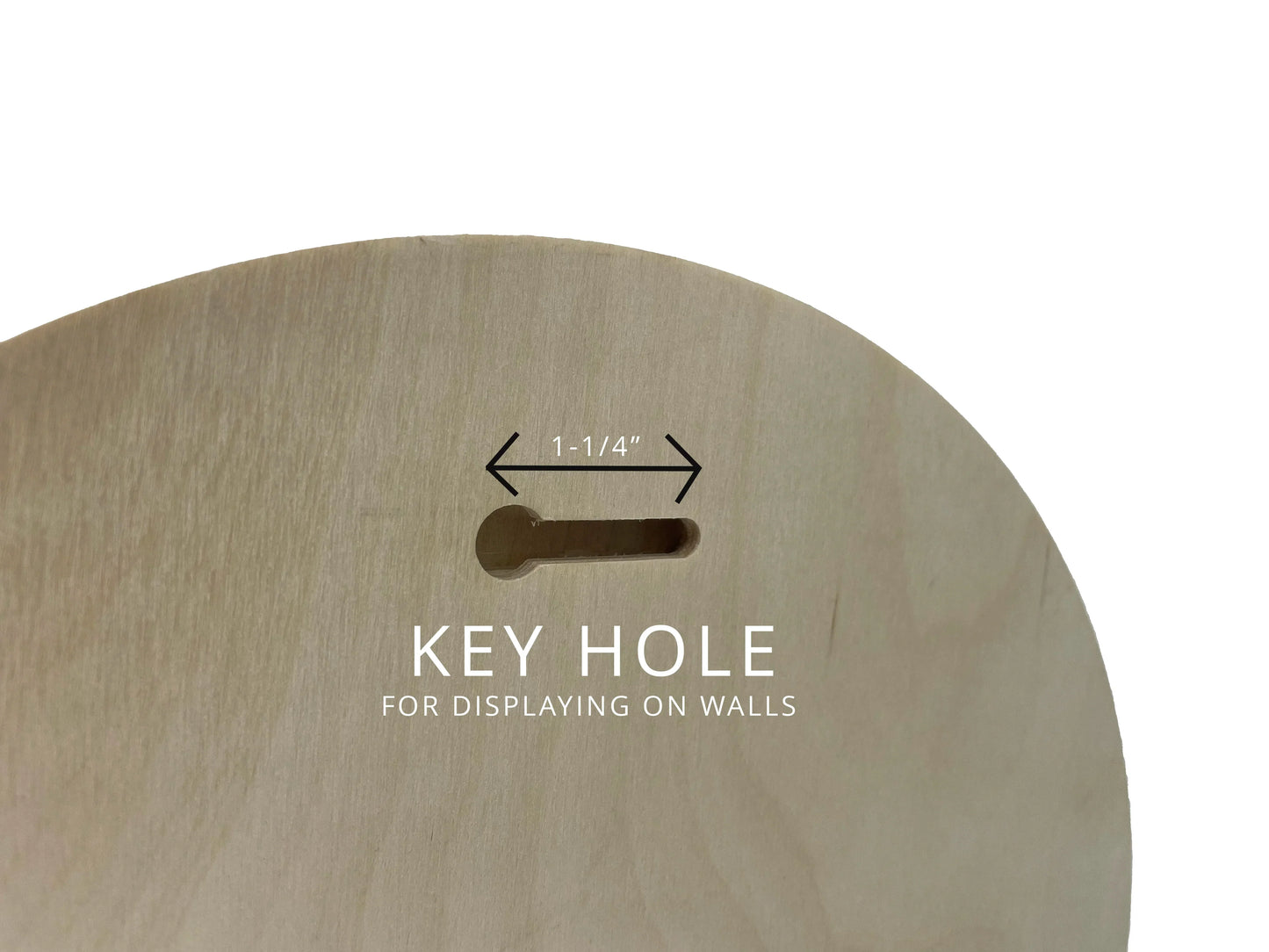 Trekell Unprimed Baltic Birch Oval Panel - 1/2" Thick Oval Wooden Canvas for Painting