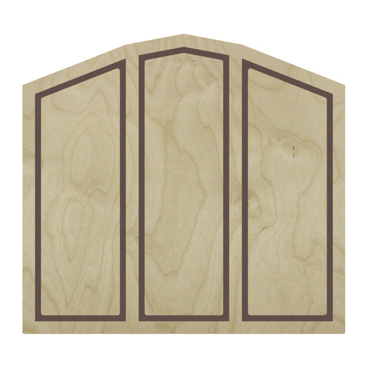 Trekell Imperfect Contemporary Triptych Panel - 2 Pack