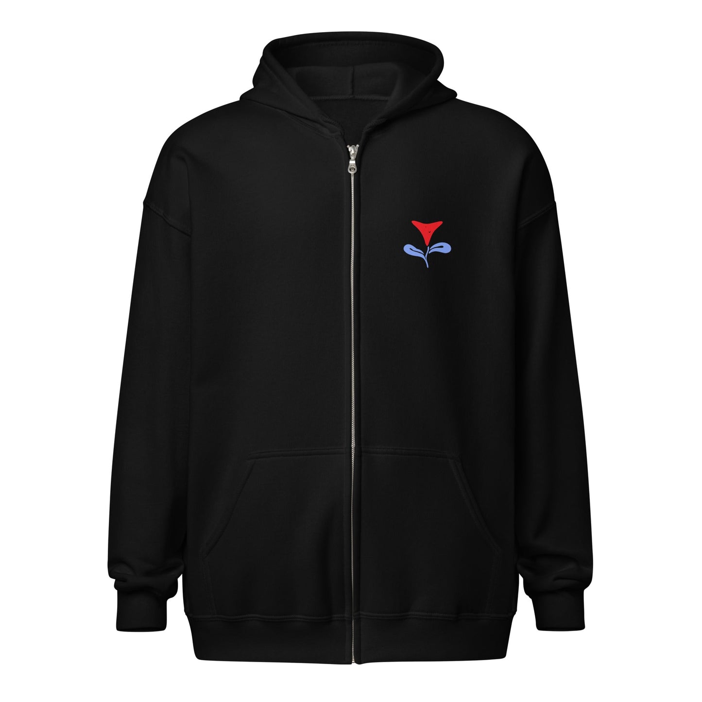 Trekell x Allison Bamcat Unisex Black Zip Hoodie