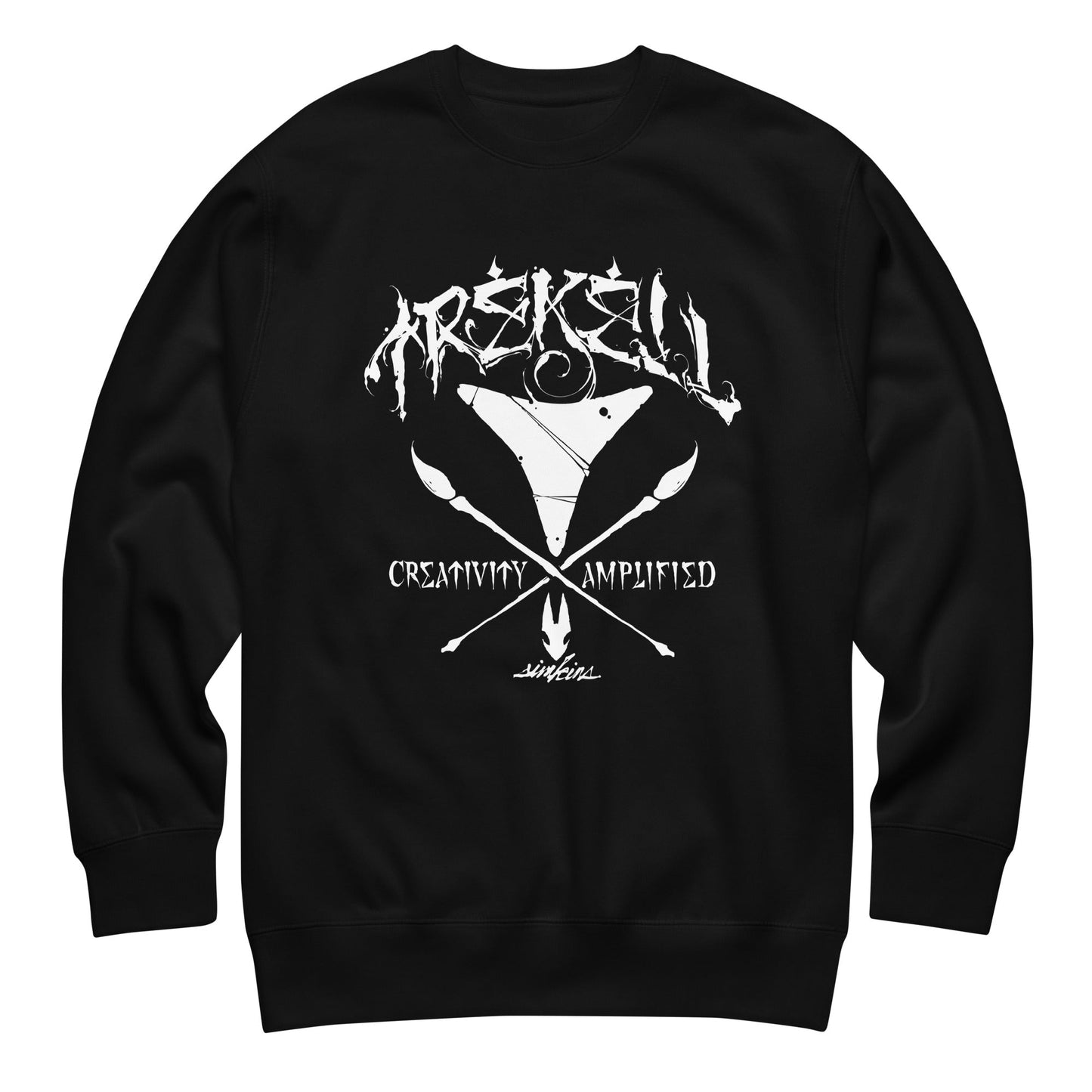 Trekell x Craola Unisex Black Pullover Sweatshirt