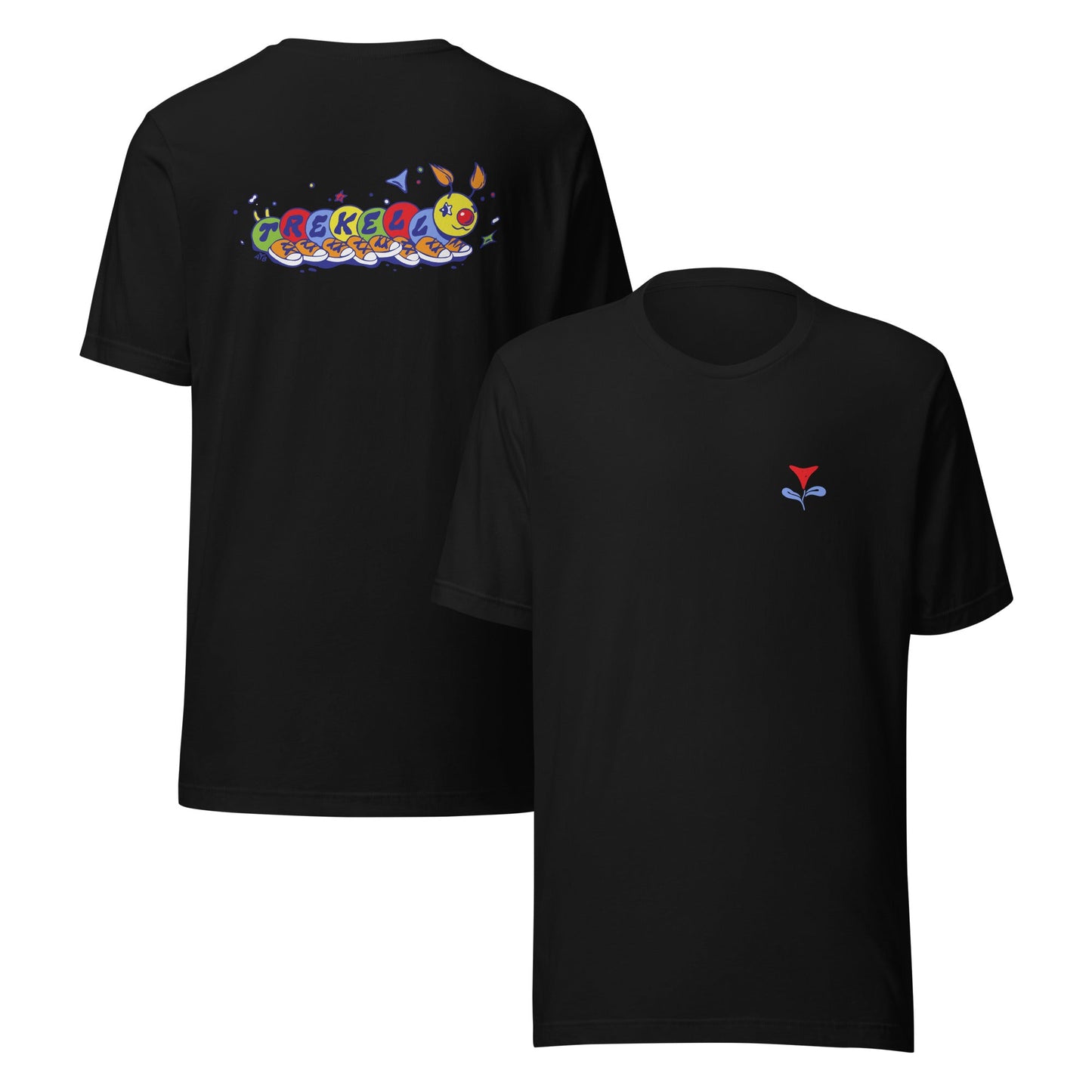 Trekell x Allison Bamcat Unisex Black T-shirt