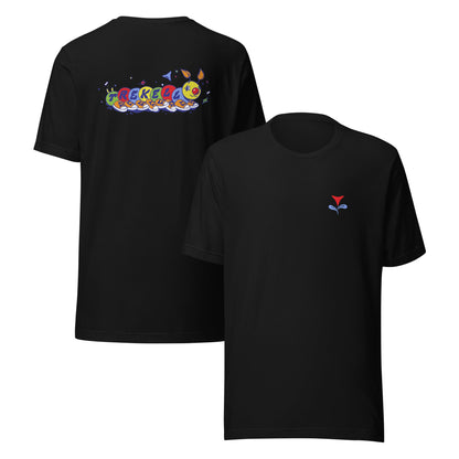 Trekell x Allison Bamcat Unisex Black T-shirt