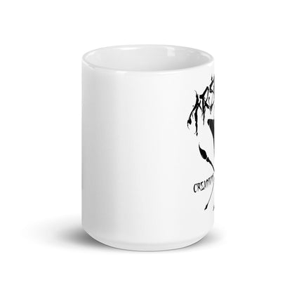 Trekell x Craola White Glossy Coffee Mug