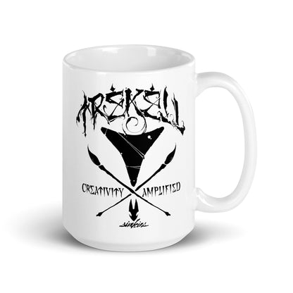 Trekell x Craola White Glossy Coffee Mug